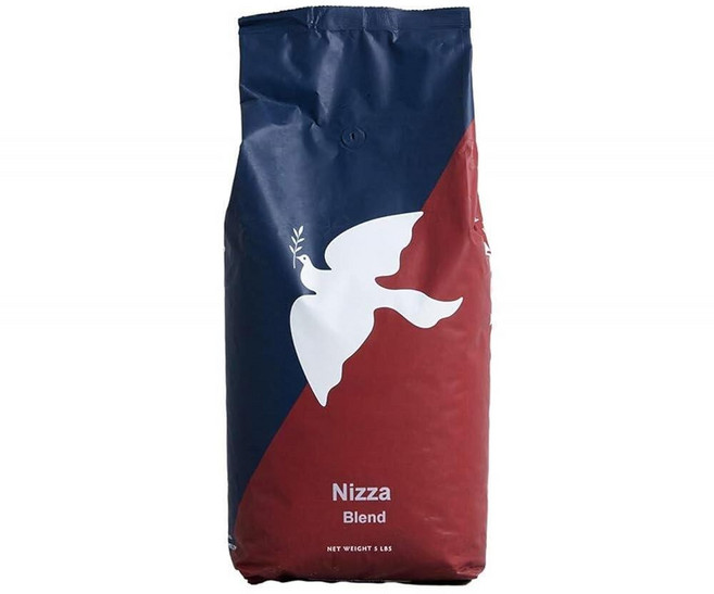 La Colombe Nizza 미디엄 로스트 원두 커피 - 밀크 초콜릿 견과류 및 브라우니 노트 허니 스위트 로스트 견과류 355ml(12온스) (4팩), 80 Ounce (Pack of 1), 1