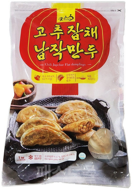 굿프랜즈 고추잡채 납작만두 1000g, 1개, 1kg