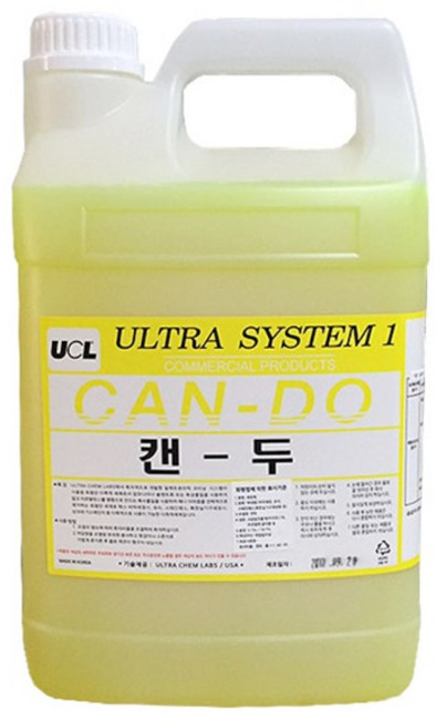 캔두 3.75L 바닥 다목적 세제 오염 찌든때 제거 청소 세정제 클리너 울트라캠, 1개