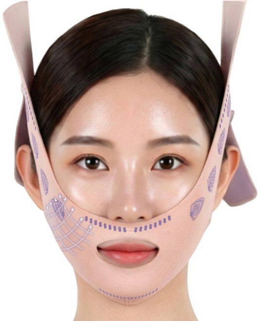 쿠비코 수면 입벌림방지 2-Way 리프팅밴드, 1개, 핑크