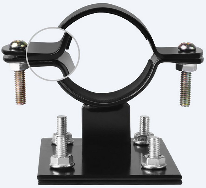자전거 바구니 브라켓 고정 지지 어댑터 나사 너트 마운트 설치