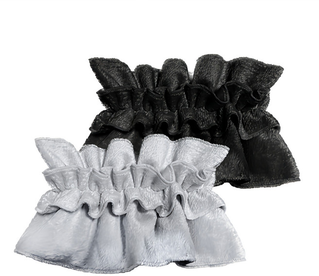 미소스 극세사 레이스 넥워머 아대 세트 골프 여성 넥워머