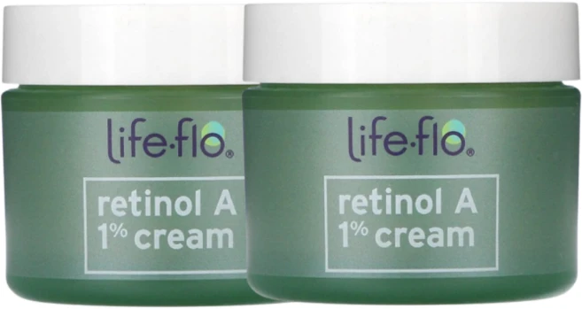 라이프플로 레티놀 A 1% 크림 고급 활력 50ml(1.7oz) x 2, 2개, 50ml - 쿠팡