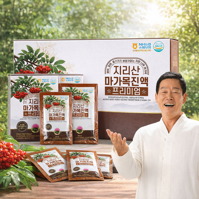 지리산 마가목 진액 프리미엄 농협 엉겅퀴, 2.1L, 1