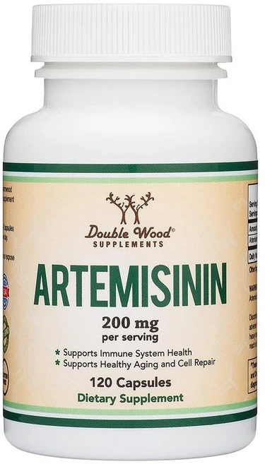 더블 우드 서플리먼트 아르테미시닌 200mg 120 캡슐, 120정, 4개 - 쿠팡