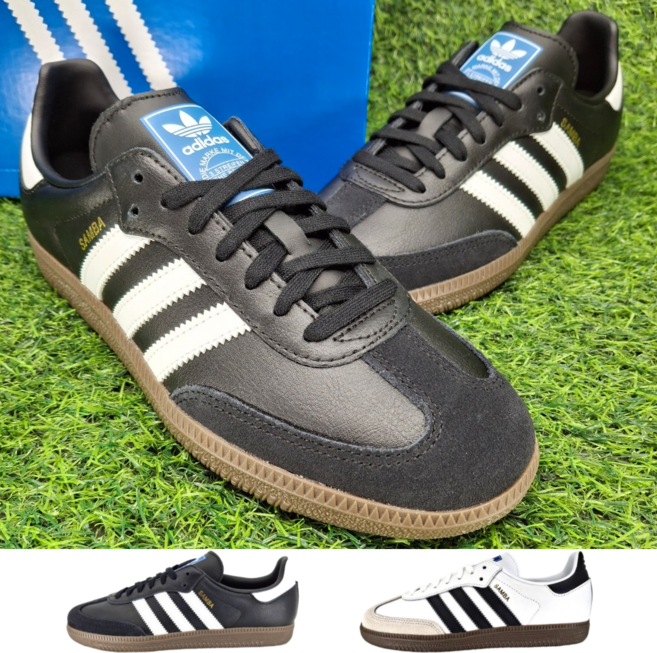 [정품] 아디다스 삼바 OG 스니커즈 운동화 +리넨파우치