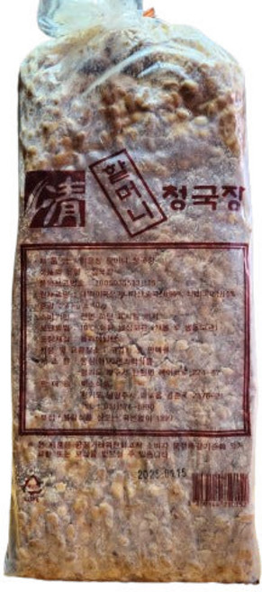 맑을청 할머니 청국장, 1개, 4kg