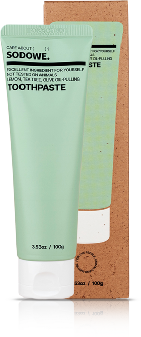 쏘두위 오일풀링 리프레시 바질레몬 치약 100g x 1개