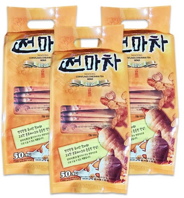[3봉] 천마차 콘후레이크 50포 간편한 영양간식 식사대용, 20ml, 3개, 50개입