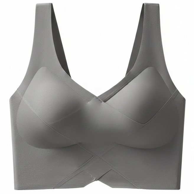 완벽고정 밑위 긴 탄탄 브라 패드 일체형 처진 가슴 방지 노와이어