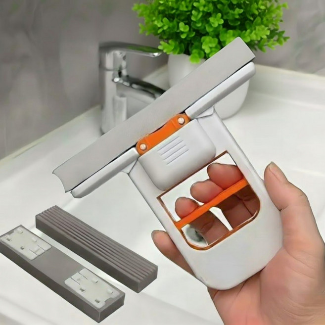 엔젤 싱크대 세면대 물기제거 미니밀대, 오렌지, 1세트