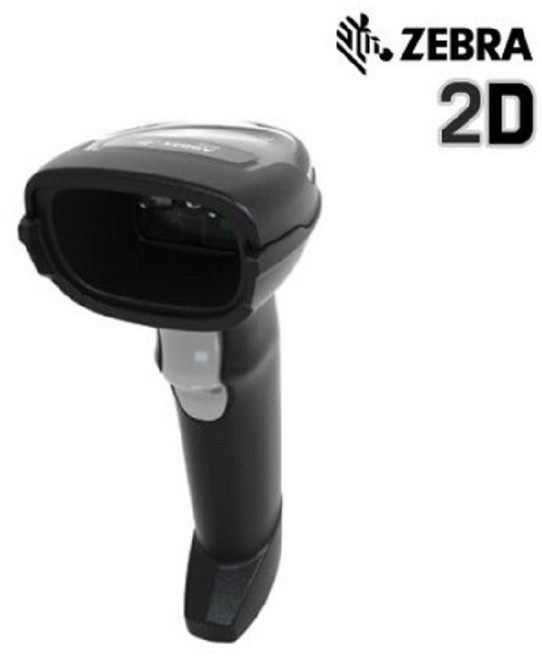 ZEBRA 심볼 DS-2208SR 2D유선 바코드스캐너 QR코드 모바일쿠폰인식, DS-2208SR+USB직선케이블(정품형벌크), 1개