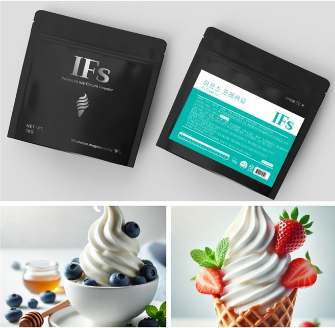 이프스 요거트파우더 요거트가루 분말 스무디 아이스크림 제조, 1개, 1kg, 1개입
