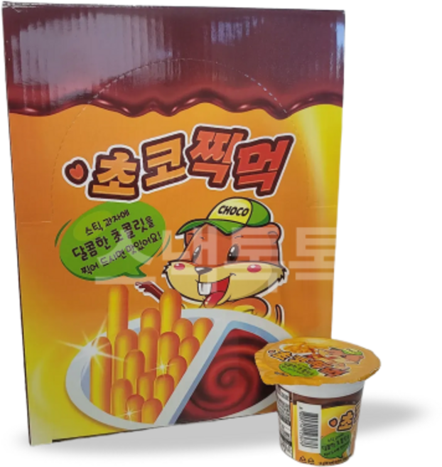 초코찍먹 초콜렛에 찍어먹는 고소한 스틱과자, 1개, 336g
