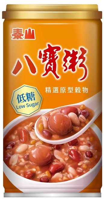 泰山低糖八寶粥 360克 即開即食美味粥品, 1個, 八寶粥1罐, 360g