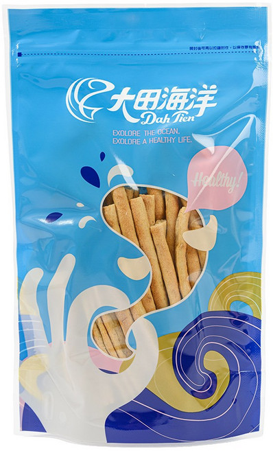 大田海洋 魷魚風味板條, 120g, 1個