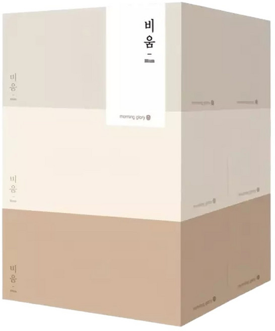 모닝글로리 비움 프리미엄 천연펄프 미용티슈 2겹, 230매, 6개