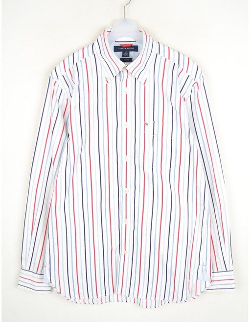 구제토미힐피거 남방 남성S 스트라이프 셔츠 6822