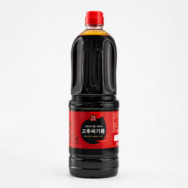 청양식품 꼬손 순수 고추씨100% 고추씨기름 1.8L, 1개