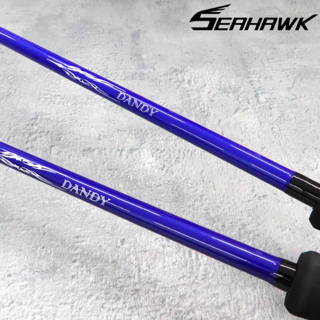 씨호크 댄디 들어뽕 다용도 루어 스피닝 바다낚시대 광어 참돔 우럭 쭈꾸미 갑오징어 선상낚시, 662MRS 화이트, 화이트