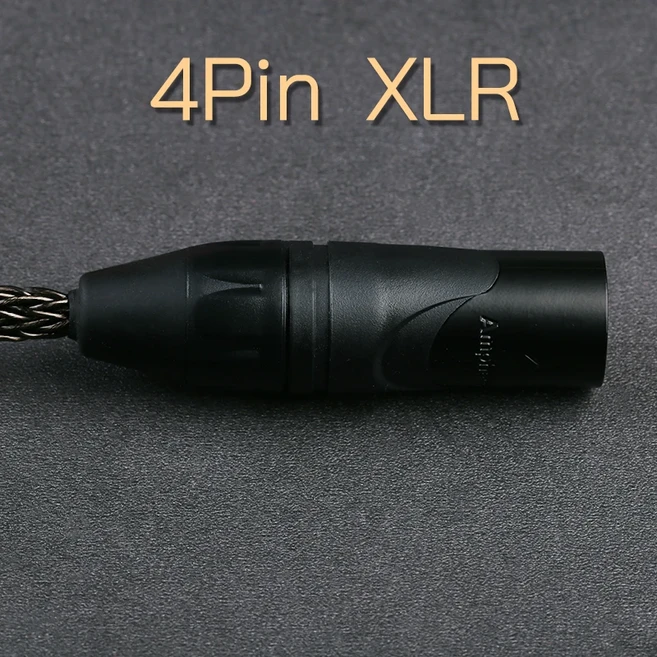 OPENHEART 16 코어 헤드폰 케이블 Focal Celestee/Clear/Elear/Elex/Elegia XLR 4.4mm 2m 업그레이드 밸런, 01 4Pin XLR, 01 2.0m