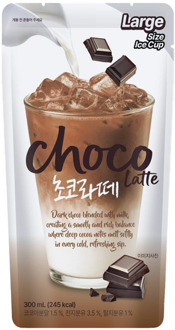 대호)초코라떼 파우치음료, 20개, 300ml