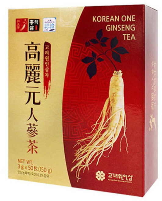 고려원 고려 인삼차 목함, 3g, 50개입, 1개