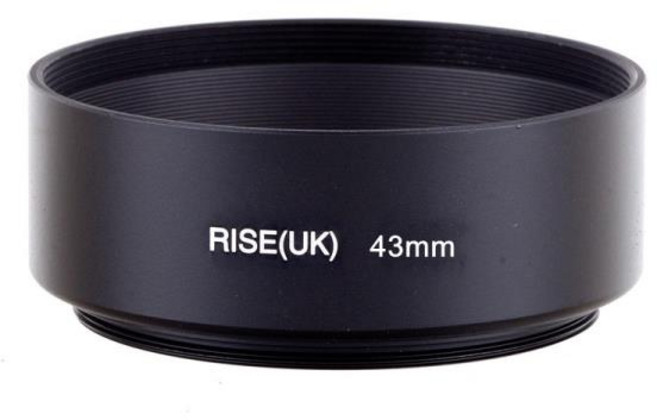 전문 표준 금속 렌즈 후드 캐논 호환 니콘 라이카 호환 올림푸스 펜탁스 43mm