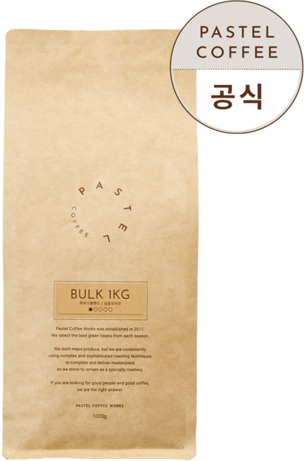 하우스커피 1kg 3종 파스텔커피웍스 대용량 원두 스페셜티원두, 01.블랙슈가, 홀빈(분쇄안함)