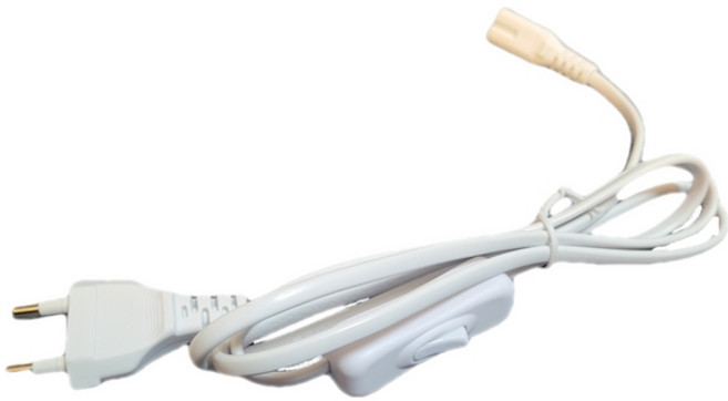 에덴마켓 LED T5 간접조명, 연결플러그 중간스위치, 1.5m, 1개, 기타색