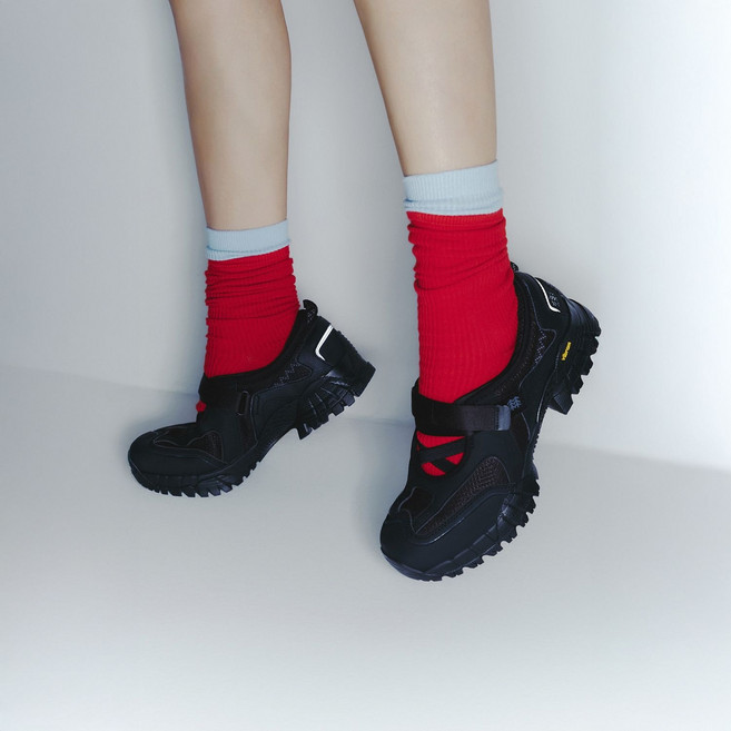 (국내매장정품) 코오롱스포츠 여성 메리제인 샌들 플리에 FE2AX25410BLK 268807