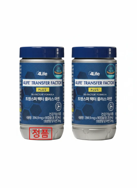 포라이프 트랜스퍼 팩터 플러스 아연 90캡슐, 90정, 2개 - 쿠팡