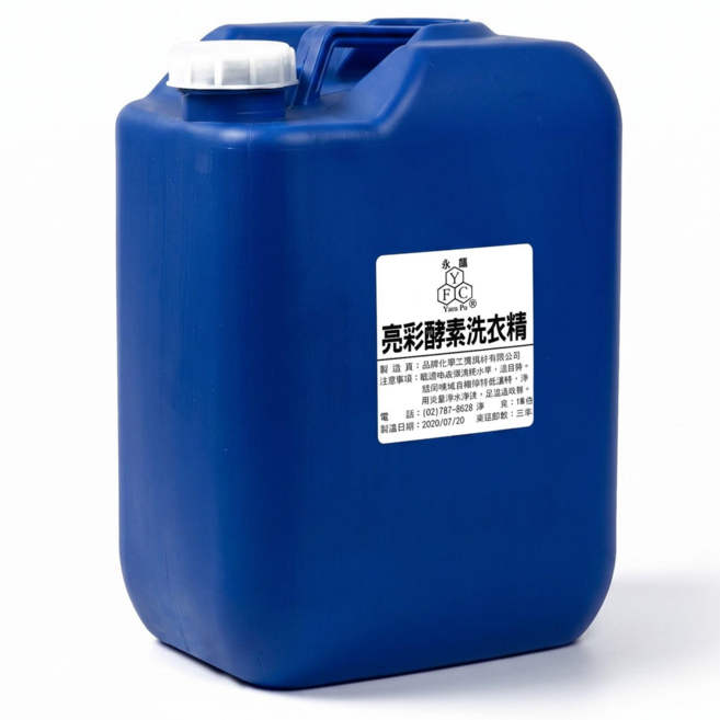 永福 亮彩酵素去油洗衣精, 18kg, 1個