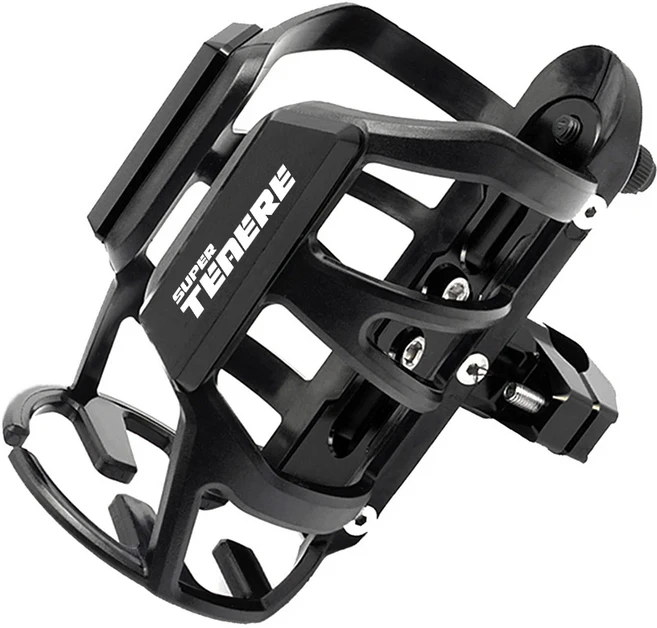 Yamaha Tenere700 TENERE 오토바이 음료 물병 컵 거치대, 07 TENERE Black