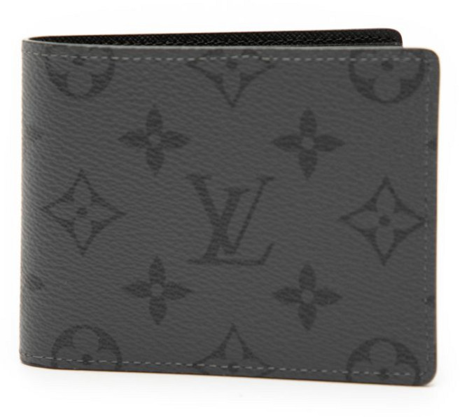 루이 비통 중고 2021-2026 모노그램 이클립스 리버스 슬랜더 스몰 지갑