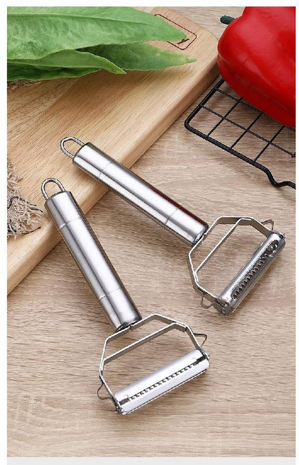 모란 시장 채칼 야채 슬라이서 스테인레스 다기능 멀티, 스테인리스 중형, 1개