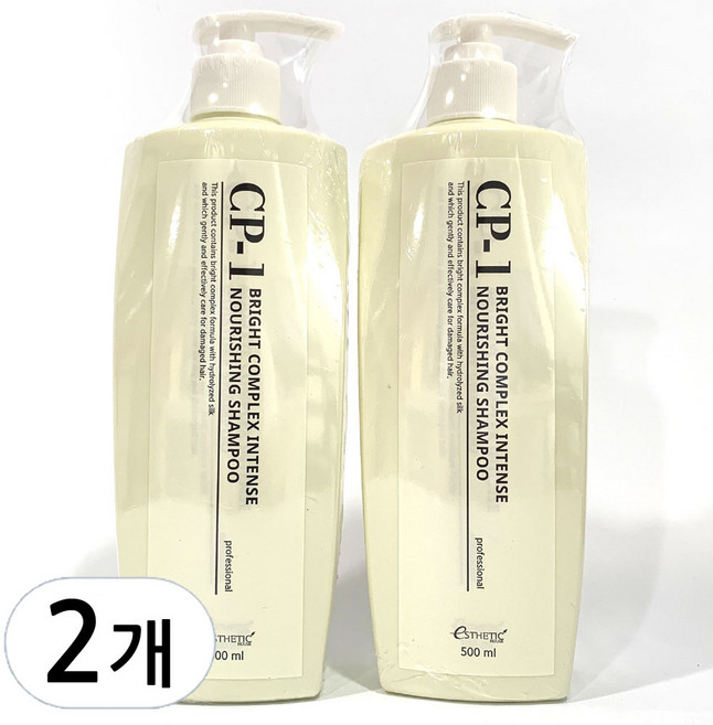 씨피원 에스테틱하우스 단백질 샴푸, 2개, 500ml