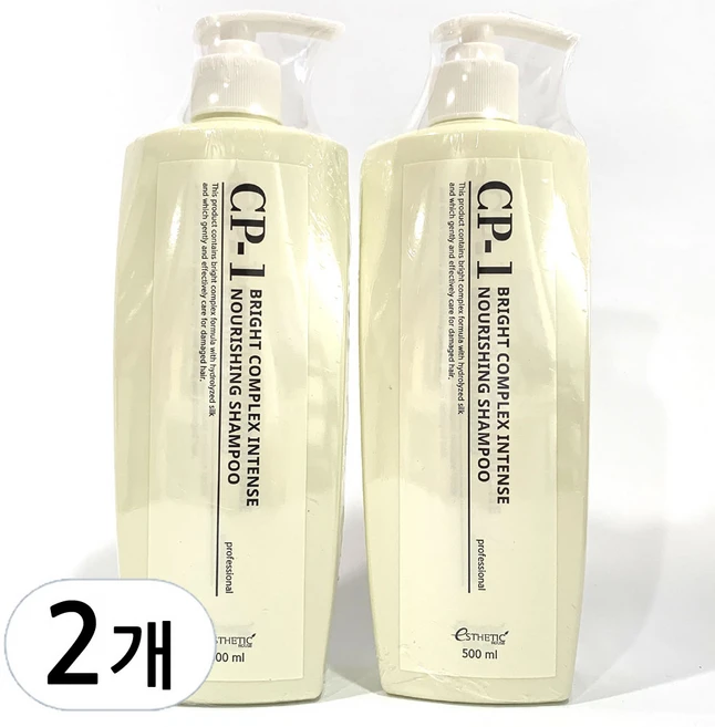 씨피원 에스테틱하우스 단백질 샴푸, 2개, 500ml - 쿠팡
