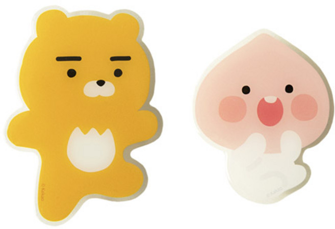 카카오 에이프릴샤워 형태 스탠드톡 폰거치대 스마트톡, 빅어피치, 1개