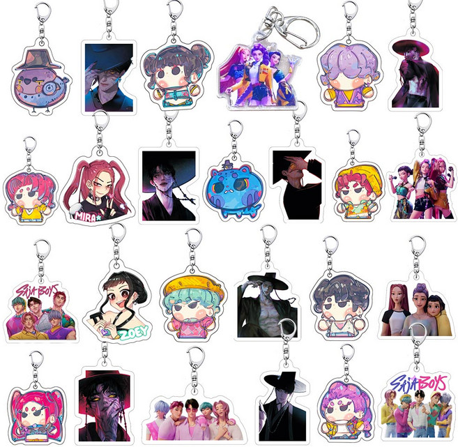 케데헌 아크릴 키링 25종, 1개