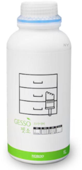 노루페인트 젯소, 프라이머 젯소 (화이트), 1L, 2개