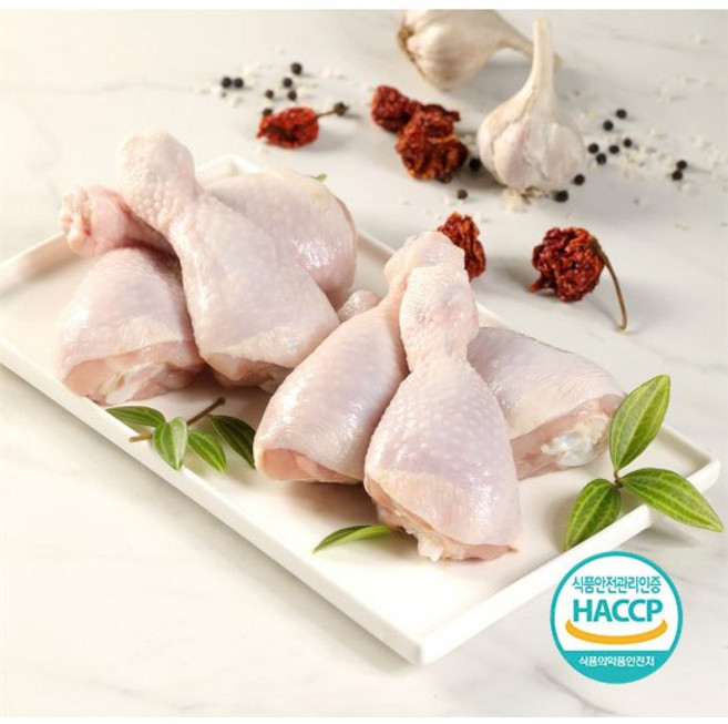 치킨마켓 국내산 냉장(신선) 닭다리/북채 5KG (1KGX5팩), 5개