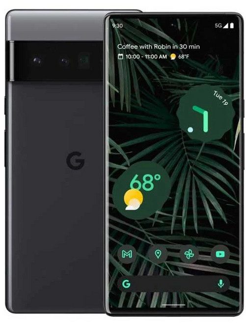 Google Pixel 6 Pro 6Pro 5G Octa Core 6.7인치 화면 12GB RAM 128GB 256GB 512GB ROM 50MP 카메라 Google, 04 Simple set No OEM, 01 512G, 01 Black