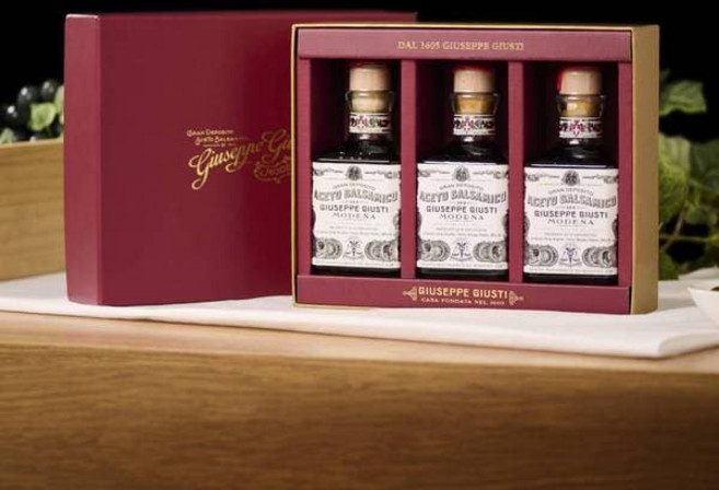 [백화점매장출고] 주세페주스티 1메달 큐빅 발사믹식초 250mlⅹ3입 세트, 250ml