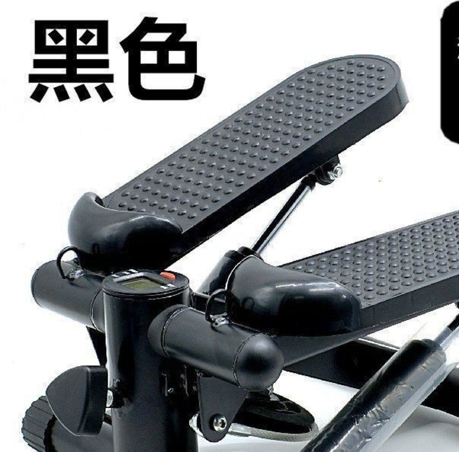 家用小型踏步機，塑身健身器材, 標準款帶錶盤黑色