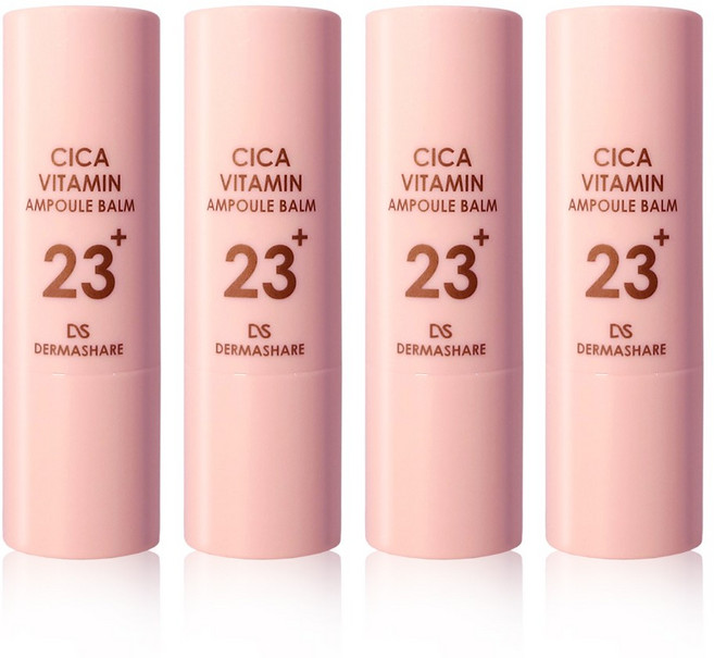 더마쉐어 시카 비타민 23% 주름미백 고보습 앰플밤 4개 5개, 11g