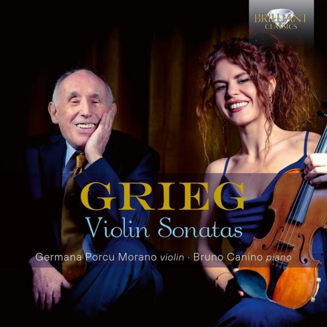 [CD] Germana Porcu Morano 그리그: 바이올린 소나타 1~3번 (Grieg: Violin Sonatas)