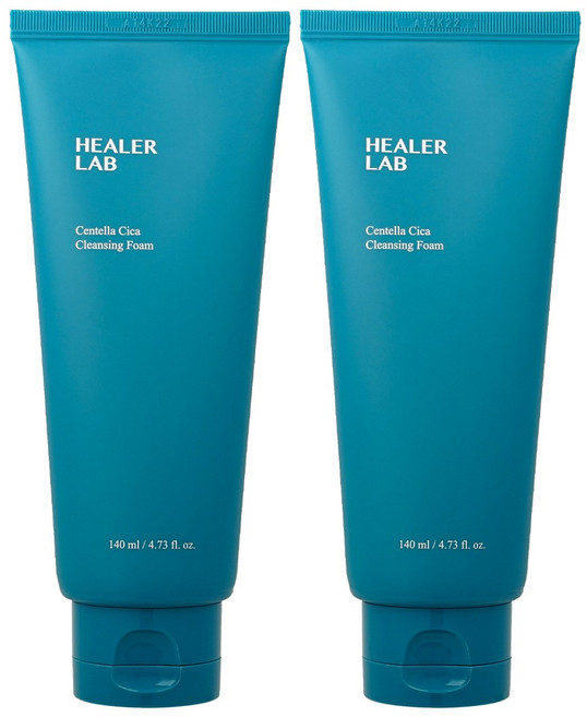 힐러랩 센텔라 시카 살리실산 여드름 약알칼리성 클렌징폼 140ml 2개