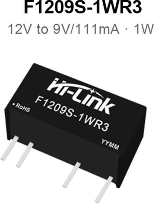 컴퓨터 pc 파워서플라이F1209S-1WR3 하이링크 12V 입력 3.3 5 9 12 15 24V 출력 1W DC 전원 공급 장치 모, 01 F1209S-1WR3, 03 10, 1개