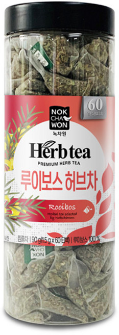 녹차원 루이보스 허브차, 1.5g, 60개입, 1개